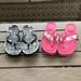 Coach Shoes | Coach Flip Flop Bundle Size 7 Jolie Poppy Bow Black Pink | Color: Black/Pink | Size: 7