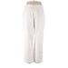 Lands' End Casual Pants - High Rise: Ivory Bottoms - Women's Size 16