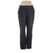 Lands' End Casual Pants - High Rise: Gray Bottoms - Women's Size Large Tall