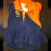 Polo By Ralph Lauren One Pieces | Infant Ralph Lauren Girls Polo Bodysuit, 6 Month | Color: Blue/Orange | Size: 6-9mb