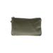 A New Day Wristlet: Pebbled Green Solid Bags