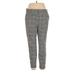 H&M Dress Pants - High Rise Boot Cut Boot Cut: Gray Bottoms - Women's Size 16