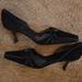 Kate Spade Shoes | Kate Spade New York, 10 , Black Suede Kitten Heels | Color: Black | Size: 10