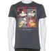 Disney Shirts | Men's Disney Mickey Mouse & Friends (Feat. Goofy, Donald & Pluto) T-Shirt Gray L | Color: Gray/Red | Size: L