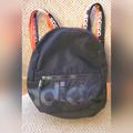 Adidas Bags | Black Addias Backpack | Color: Black/Orange | Size: Os