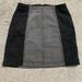 Free People Skirts | Free People Two Tone Black And Gray Mini Skirt, 4 | Color: Black/Gray | Size: 4