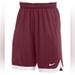 Nike Shorts | Mens 3xl Nike Basketball Shorts Wine New Practice Shorts Workout Nwt | Color: Red | Size: 3xl