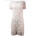 Ralph Lauren Dresses | New Lauren By Ralph Lauren Floral Net Lace Dress Small S Petite | Color: White | Size: S