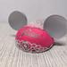 Disney Accessories | Disney Parks Princess Minnie Mouse Hat W/Ears Tiara And Vail | Color: Pink | Size: Os
