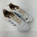 Adidas Shoes | Adidas Racer Tr21 White Inside Cheetah Print Running Sneaker Women Size 9.5 | Color: White | Size: 9.5