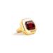 J. Crew Jewelry | J.Crew Ring | Color: Gold/Red | Size: Os