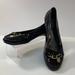 Coach Shoes | Coach Josephine Black Patent Leather Chain Detail Loafers Size 7 | Color: Black | Size: 7