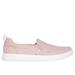 Skechers Women's BOBS D'Vine - That Moment Slip-On Shoes | Size 5.5 | Blush Pink | Textile | Vegan | Machine Washable