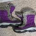 The North Face Shoes | Girls North Face Winter Boots Size 3 | Color: Black/Purple | Size: 3bb