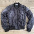 The North Face Jackets & Coats | North Face Denim Look Bomber Jacket X Small | Color: Black/Blue | Size: Xs