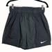 Nike Shorts | Nike Sportswear Swoosh Woven Sports Shorts Womens Size M Cj3807-010 | Color: Black | Size: M