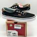 Vans Shoes | Nwt Vans Classic Era 59 Sneakers In Black C & L Acid Denim Brown Leather Trim | Color: Black/Brown | Size: 6