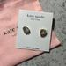 Kate Spade Jewelry | Kate Spade Cubic Zirconia Gold Tone Stud Earrings. New With Tag | Color: Gold | Size: Os