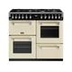 Stoves Richmond Deluxe ST DX RICH D1000DF CC 100cm Dual Fuel Range Cooker - Cream - A Rated