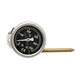 304 Stainless Steel Pizza Oven Electric Oven Bread Kiln Thermometer Pointer Temperature Display 500 Degrees Temperature Gauge