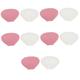 MAGICLULU 10 Pcs Makeup Brush Holder Cover Makeup Brushe Silicone Makeup Applicator Makeup Brush Sleeve Covers Geoboard Silicone Makeup Brush Cover With Cover Foundation Travel