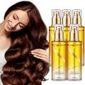 Moisturizing & Strengthening Silky Hair Oil,Hydrating Hair Treatment Essential Oil,Protein Hair Repair Leave-In Conditioning Essential Oil Spray (5PCS)