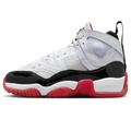 NIKE Jordan Two Trey GS Great School Trainers Sneakers Fashion Shoes DQ8431 (White/Gym Red/Black 106) Size UK5 (EU38)