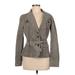 Ann Taylor LOFT Blazer Jacket: Gray Jackets & Outerwear - Women's Size 6