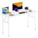 47" Folding Table Computer Desk Portable Table Activity Table Conference Table Home Office Desk, Fully Assembled