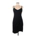 Zalalus Casual Dress - Sheath: Black Solid Dresses - Women's Size Medium