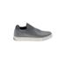 Blondo Sneakers: Slip On Platform Casual Gray Color Block Shoes - Women's Size 8 1/2 - Almond Toe