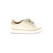 Joie Sneakers: Ivory Solid Shoes - Women's Size 39.5 - Almond Toe