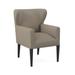 Ambella Home Collection Mod Dining Chair Sunbrella®/Chenille/Boucle in Black | Wayfair 877-00_6185-92_FINISH-136