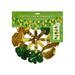 The Holiday Aisle® PMU St. Patrick's Day Decorations Pot-o-gold & Shamrock Garland Party Accessory Pkg/1 | 16.5 H x 13.5 W x 0.25 D in | Wayfair