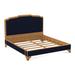 Ambella Home Collection Nova Platform Bed - King Sunbrella® in Orange/Gray | Wayfair 7576-200_1082-51_FINISH-116