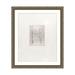 Theodore Alexander Grove Sketch 2 by Studio L57 Affinity - Single Picture Frame Print on Paper in Gray | 23 H x 20 W x 0.65 D in | Wayfair