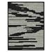 Black 96 x 120 x 0.45 in Area Rug - Ebern Designs Rectangle Lemmitty Wool Area Rug w/ Non-Slip Backing Wool | 96 H x 120 W x 0.45 D in | Wayfair