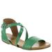 Miz Mooz Aster - Womens 7 Green Sandal Medium