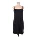 Athleta Casual Dress - Mini Scoop Neck Sleeveless: Black Print Dresses - Women's Size Medium