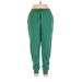 Victoria's Secret Pink Sweatpants - High Rise: Green Activewear - Women's Size Medium