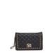 Chain Quilt Faux Leather Crossbody Bag