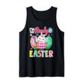 Ready For Easter Bunny Cat In Eggs Costume Owner Kids Tank Top