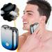 Lmueinov USB Rechargeable Electric Shaver Mini Portable Face Shavers Wet & Dry Small Size Machine Shaving For Men gifts for him hair clippers mens gifts