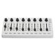 M- Wireless MIDI Keyboard Mixer Portable USB MIDI Controller Mixer with 8 Assignable Control Actuators 8 Knobs Rechargeable Battery Integration with Popular DAWs