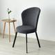 Stretch Dining Chair Cover Slipcover Round Seat Armless Wingback Chair Cover Protector Cover for Dining Room Home DecorWashable