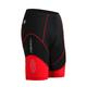 TESDEN Men's Cycling Padded Shorts Nylon Spandex Black Yellow Red Solid Color Bike Shorts Breathable Quick Dry Sports Solid Color Mountain Bike MTB Road Bike Cycling Clothing Apparel / Advanced