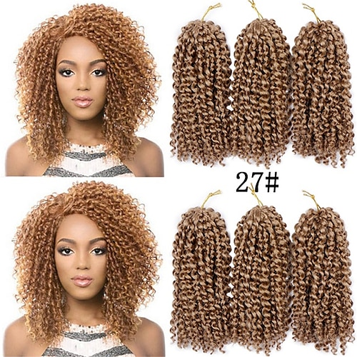 Marlybob Braiding Hair Hook Braids Afro Kinky Curly Crochet Braids Passion Twist Bio-Haartressen für Haarverlängerungen Image