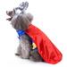 Clothing Pet Halloween Costume Dog Funny Suit Dreses Cosplay Christmas Red Polyester