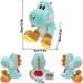 18 Styles Mario Bros Green Yoshi Egg Soft Plush Toys Cute Anime Figure Stuffed Animals Peluche Dolls Festivals Gifts Kids Adults blue Yoshi