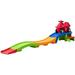 Multicolor ATV-Style Red Car Toy Set for Kids - Roller Coaster Track Ride-On Fun!